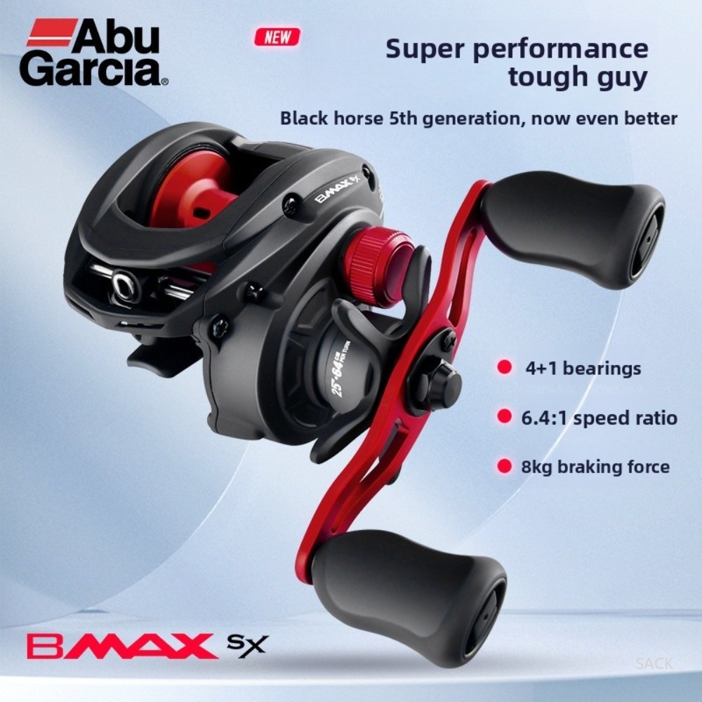 Abu Garcia Reel Max - Abu Garcia BMAX SX Baitcasting Angelrolle,