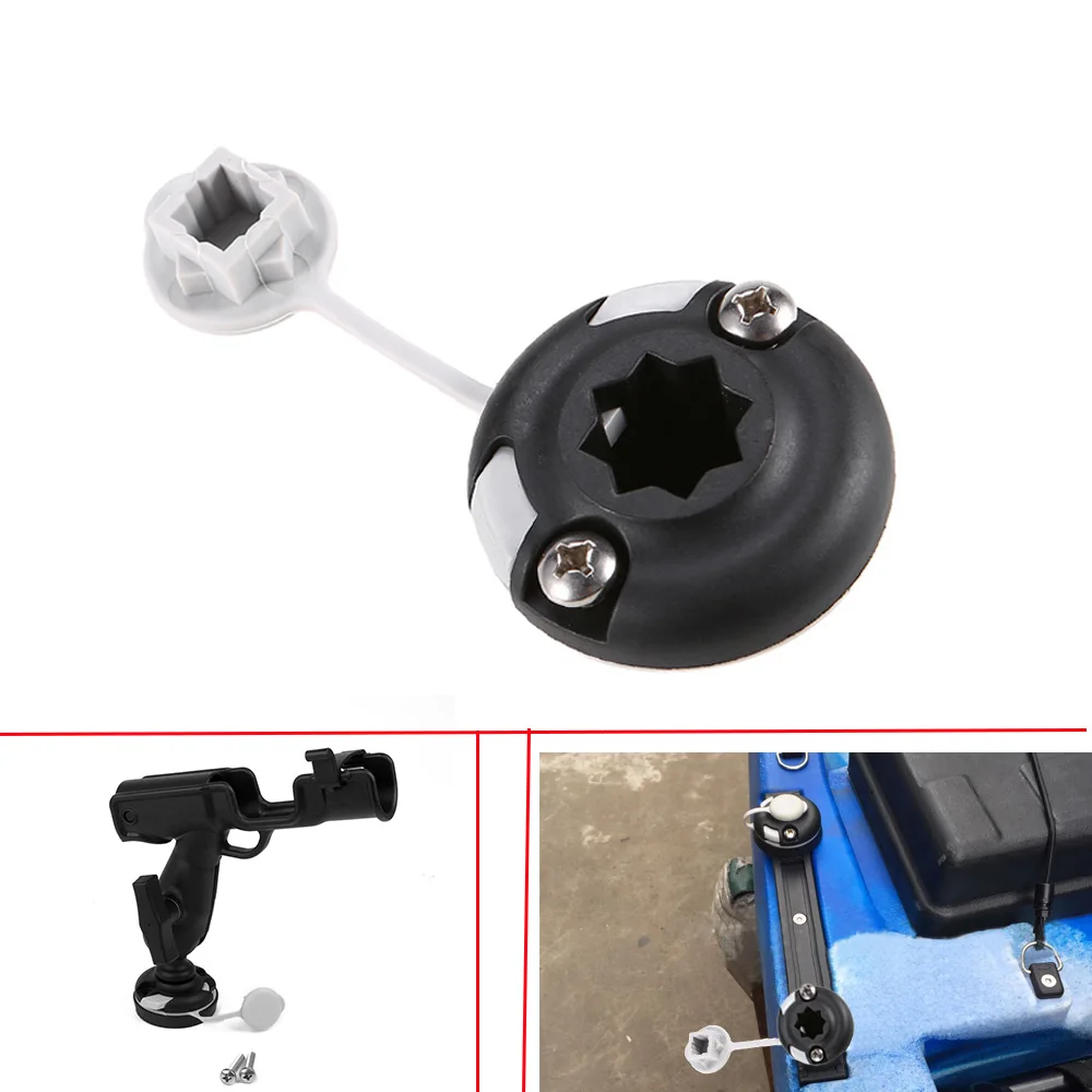 Fishing Kayak Rod Holder - Langlebige Nylon Kanu Kajak Stern Halterung