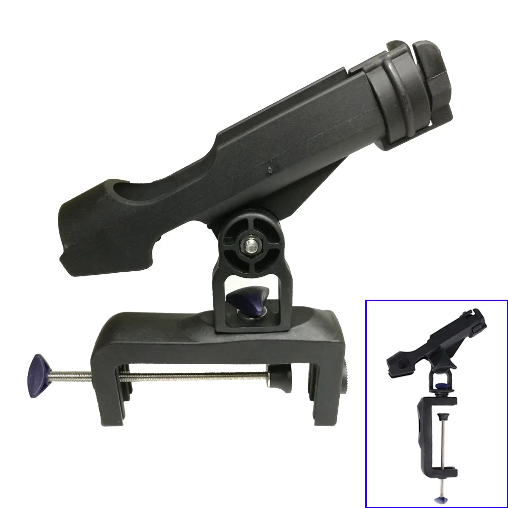 Fishing Kayak Rod Holder - Klemme auf abnehmbarer Halter für Yacht,