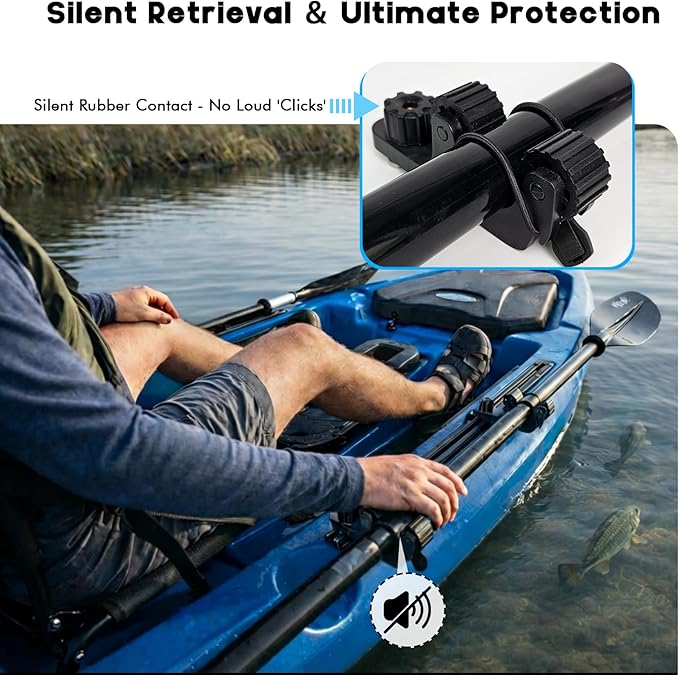 Kajak-Paddelhalter zur Schiene – Fishing Kayak Cart Bewertung und Preis