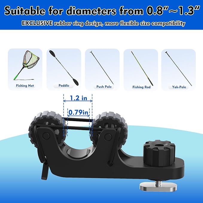 Kajak-Paddelhalter zur Schiene – Fishing Kayak Cart Bewertung und Preis
