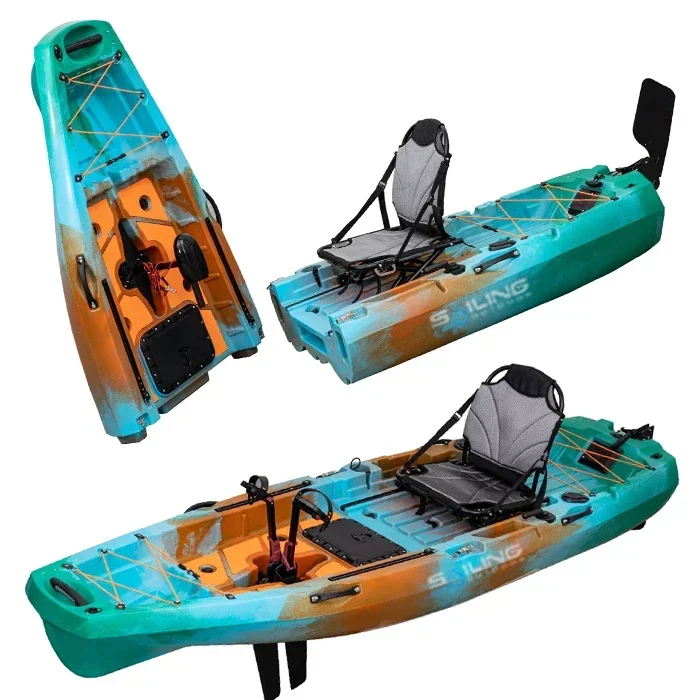 9,5 Fuß 1-Personen Faltbares P – Fishing Kayak Pedal Drive Bewertung und Preis