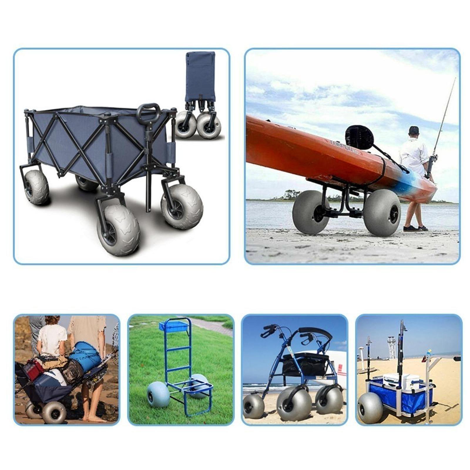 Strandwagen-Sandräder 16 Zoll  – Fishing Kayak Cart Bewertung und Preis