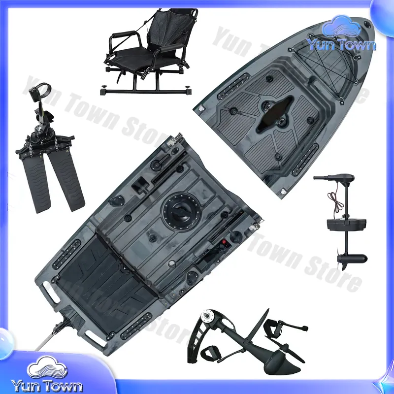 Modulares 9,5-Fuß-Sit-on-Top-K – Fishing Kayak Pedal Drive Bewertung und Preis